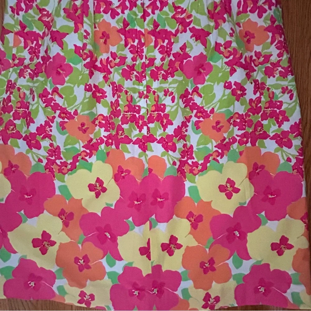 Lilly Pulitzer Betsey Strapless Dress 10 - Picture 7 of 9